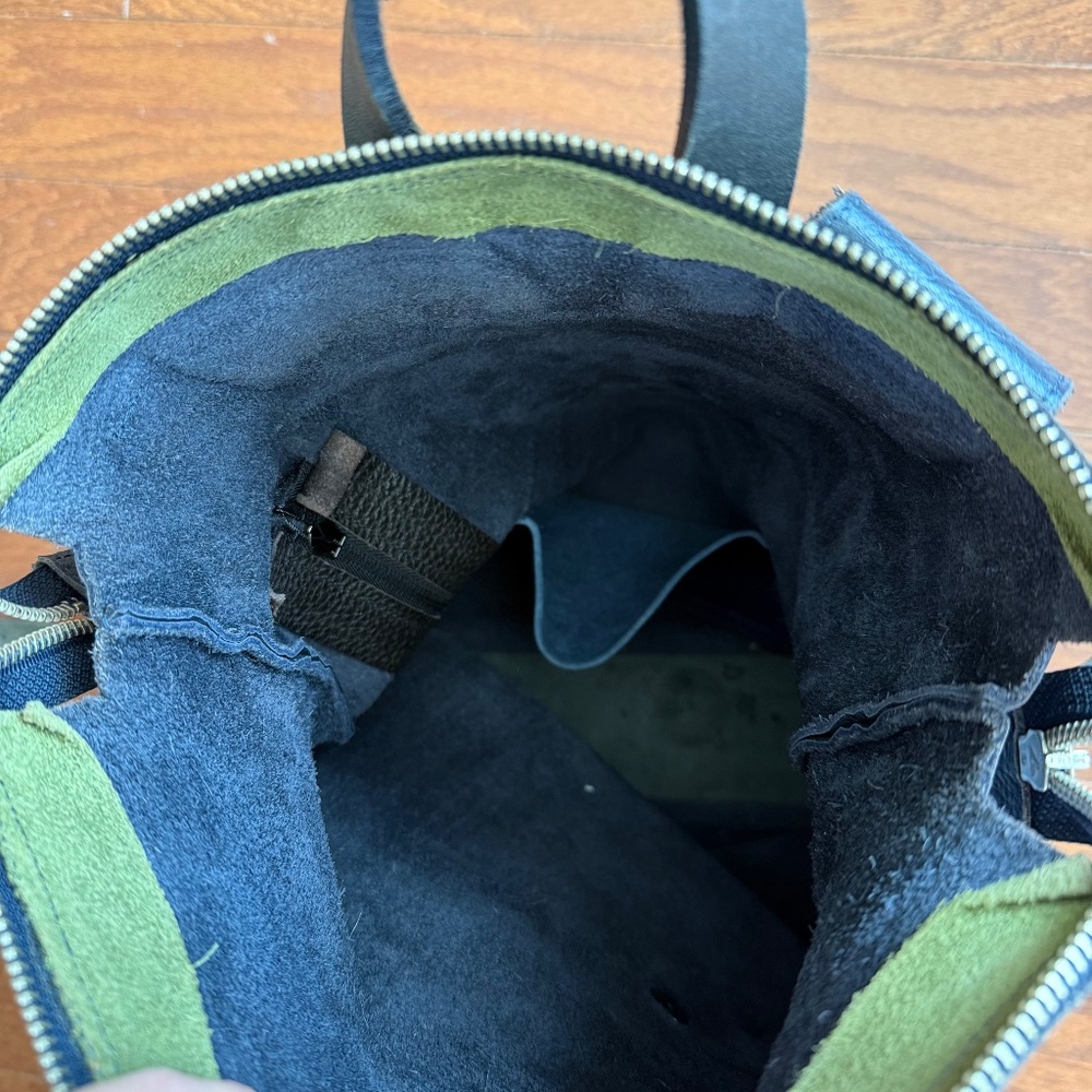 VIRRONEN leather backpack - Picture 7 of 11